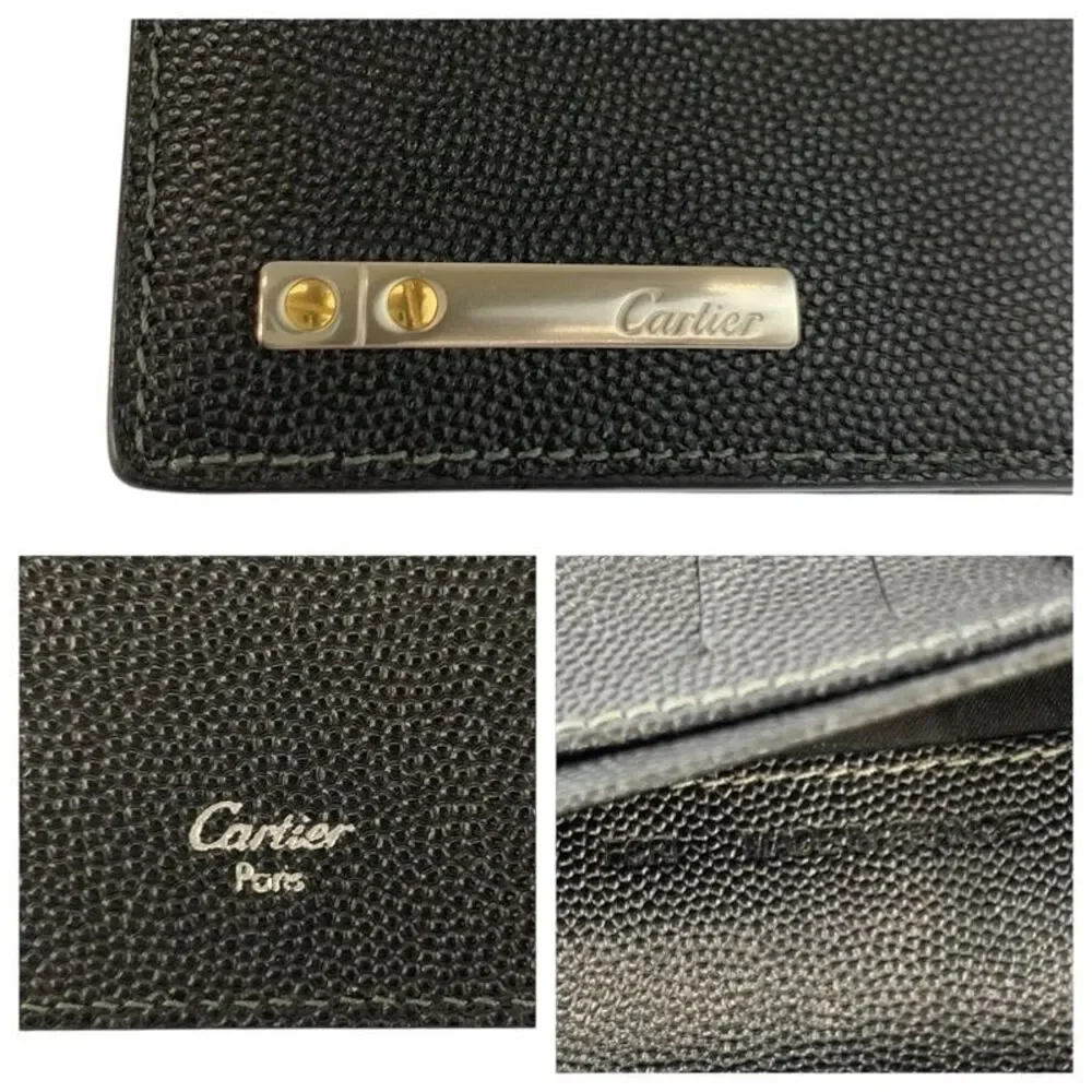 Cartier Santos Leather Long Wallet